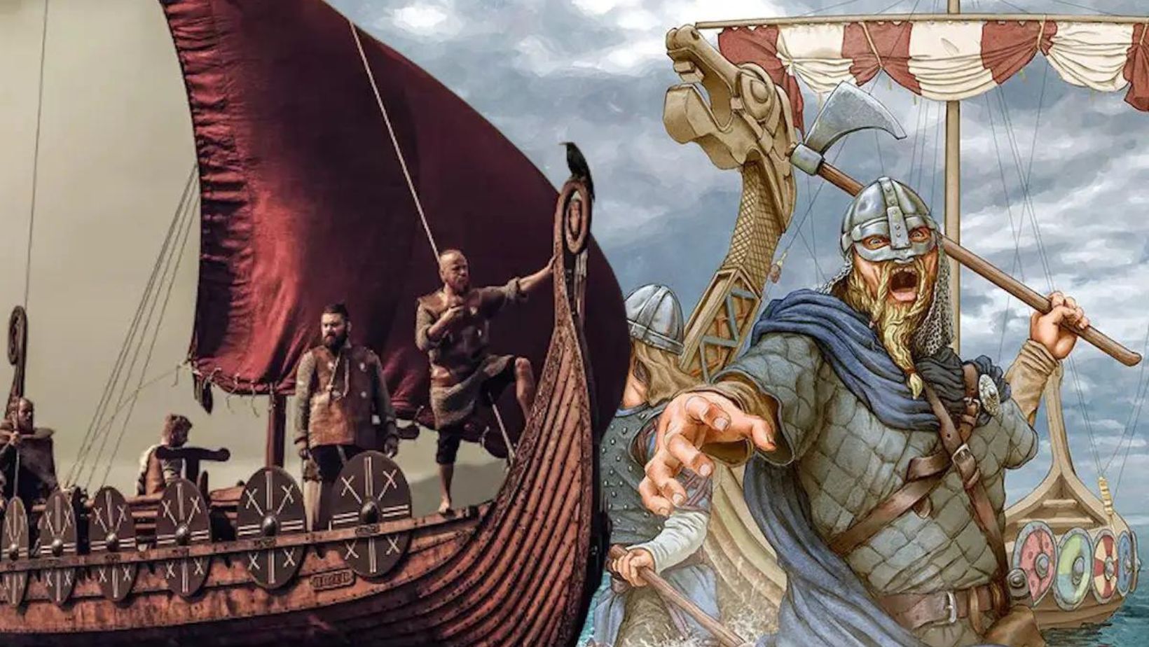 How did Viking ships navigate rivers